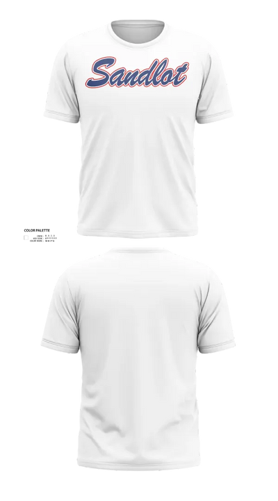 Sandlot Softball 88782215 Short Sleeve Performance Shirt - 21