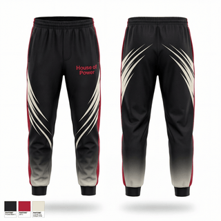 Sweatpants, House of Power, Rugby, Teamtime, Team time, sublimation, custom sports apparel, team uniforms, spirit wear, spiritwear, sports uniforms, custom shirts, team store, custom team store, fundraiser sports, apparel fundraiser