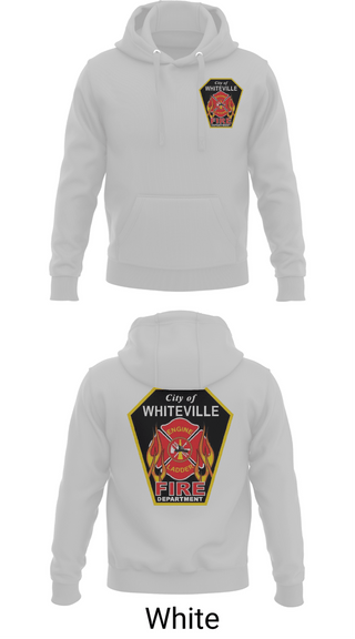 Hoodie, WHITEVILLE FIRE DEPARTMENT, Fire Department, Teamtime, Team time, sublimation, custom sports apparel, team uniforms, spirit wear, spiritwear, sports uniforms, custom shirts, team store, custom team store, fundraiser sports, apparel fundraiser