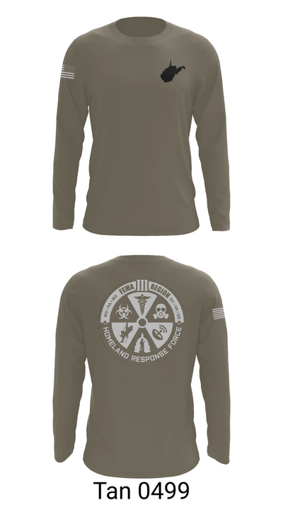 Region 3 Homeland Response Force 34212172 Long Sleeve Performance Shirt 66