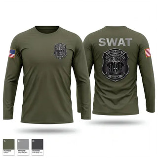 Long Sleeve Performance Shirt, TGPD SWAT, Police, Teamtime, Team time, sublimation, custom sports apparel, team uniforms, spirit wear, spiritwear, sports uniforms, custom shirts, team store, custom team store, fundraiser sports, apparel fundraiser