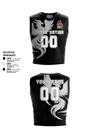 Womens Basketball Jersey, Demon Nation, Women's Basketball, Teamtime, Team time, sublimation, custom sports apparel, team uniforms, spirit wear, spiritwear, sports uniforms, custom shirts, team store, custom team store, fundraiser sports, apparel fundraiser