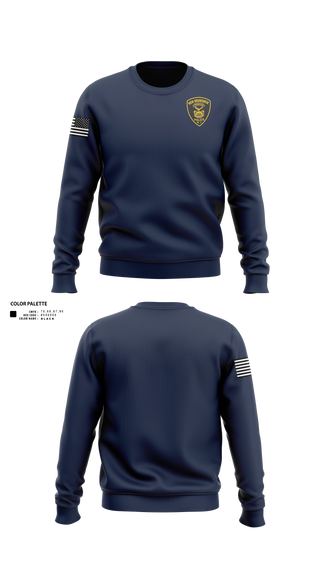 Crew Neck Sweatshirt, New Brunswick Police Department, Police, Teamtime, Team time, sublimation, custom sports apparel, team uniforms, spirit wear, spiritwear, sports uniforms, custom shirts, team store, custom team store, fundraiser sports, apparel fundraiser