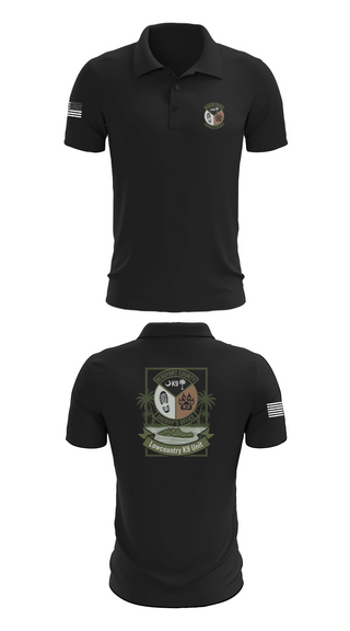 Short Sleeve Performance Polo, Lowcountry K-9 Unit, Police, Teamtime, Team time, sublimation, custom sports apparel, team uniforms, spirit wear, spiritwear, sports uniforms, custom shirts, team store, custom team store, fundraiser sports, apparel fundraiser