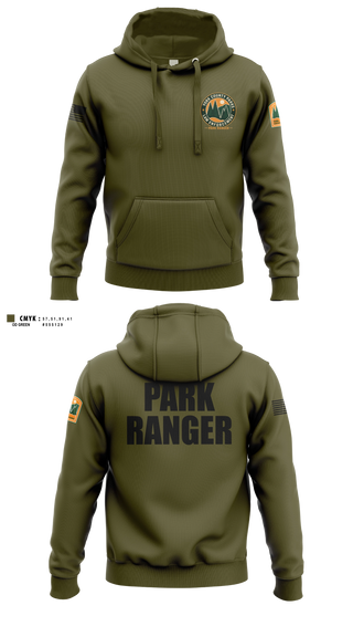 Hoodie, York County Park Ranger Division, Police, Teamtime, Team time, sublimation, custom sports apparel, team uniforms, spirit wear, spiritwear, sports uniforms, custom shirts, team store, custom team store, fundraiser sports, apparel fundraiser