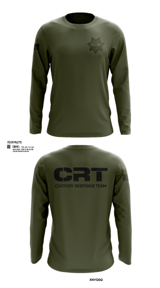 Long Sleeve Performance Shirt, Solano County Sheriff CRT, Police, Teamtime, Team time, sublimation, custom sports apparel, team uniforms, spirit wear, spiritwear, sports uniforms, custom shirts, team store, custom team store, fundraiser sports, apparel fundraiser