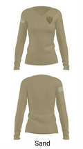 Hammonton Police 88438109 Women's Long Sleeve V-neck Shirt - 92