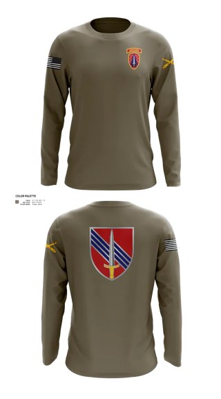 Long Sleeve Performance Shirt, HHB 4th BN, 3rd SFAB, , Teamtime, Team time, sublimation, custom sports apparel, team uniforms, spirit wear, spiritwear, sports uniforms, custom shirts, team store, custom team store, fundraiser sports, apparel fundraiser