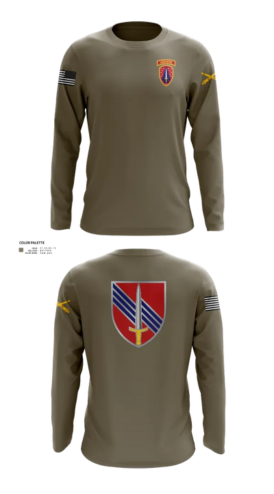 HHB 4th BN, 3rd SFAB 1949375 Long Sleeve Performance Shirt 21