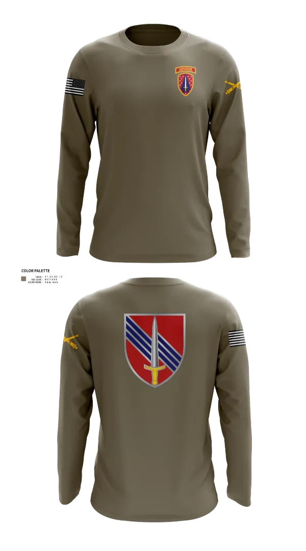 Long Sleeve Performance Shirt, HHB 4th BN, 3rd SFAB, , Teamtime, Team time, sublimation, custom sports apparel, team uniforms, spirit wear, spiritwear, sports uniforms, custom shirts, team store, custom team store, fundraiser sports, apparel fundraiser