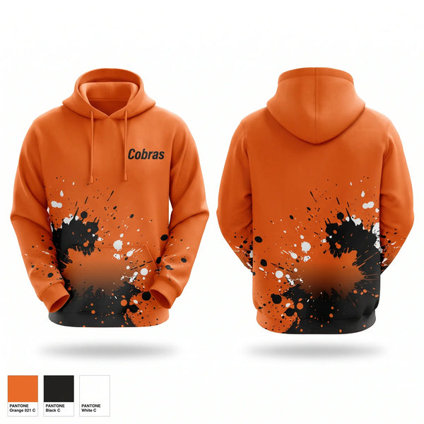 Hoodie, Cobras, Baseball, Teamtime, Team time, sublimation, custom sports apparel, team uniforms, spirit wear, spiritwear, sports uniforms, custom shirts, team store, custom team store, fundraiser sports, apparel fundraiser