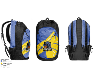 Gear Bag, Parlier High School Basketball, Men's Basketball, Teamtime, Team time, sublimation, custom sports apparel, team uniforms, spirit wear, spiritwear, sports uniforms, custom shirts, team store, custom team store, fundraiser sports, apparel fundraiser