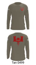 B co 334th BEB 63432042 Long Sleeve Performance Shirt 66