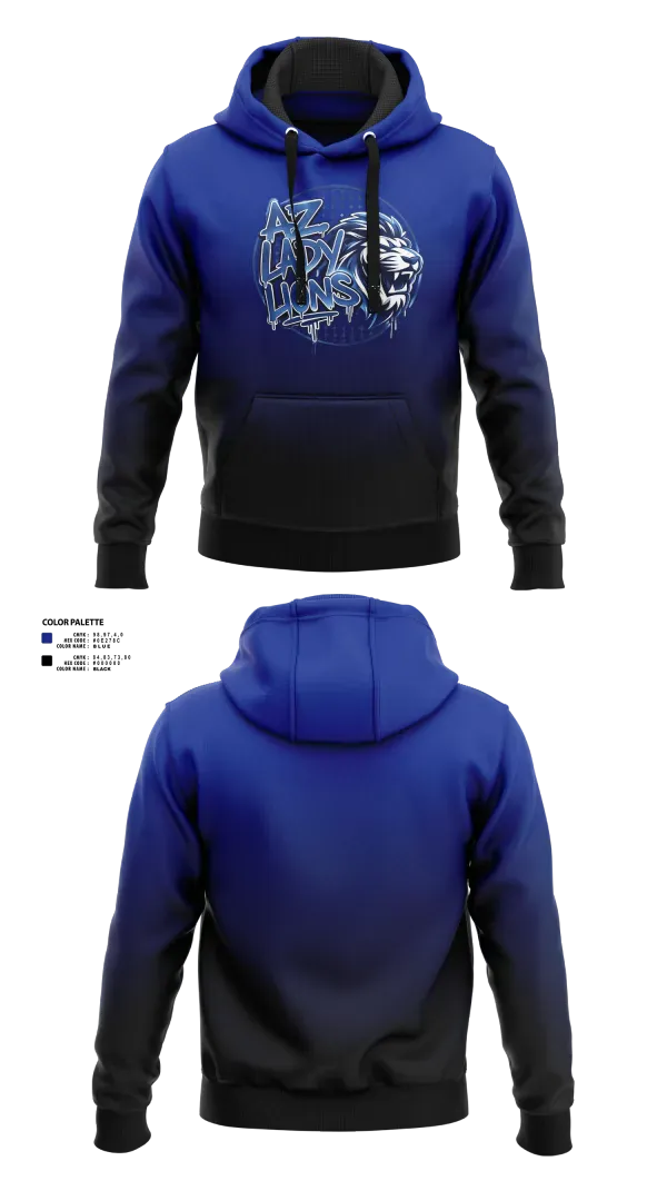 Hoodie, Lady Lions, , Teamtime, Team time, sublimation, custom sports apparel, team uniforms, spirit wear, spiritwear, sports uniforms, custom shirts, team store, custom team store, fundraiser sports, apparel fundraiser