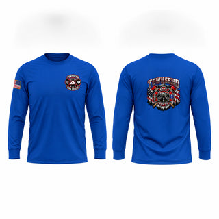 Long Sleeve Performance Shirt, Townsend, Fire Department, Teamtime, Team time, sublimation, custom sports apparel, team uniforms, spirit wear, spiritwear, sports uniforms, custom shirts, team store, custom team store, fundraiser sports, apparel fundraiser