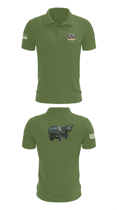 182nd Field Artillery 54920124 Short Sleeve Performance Polo - 47