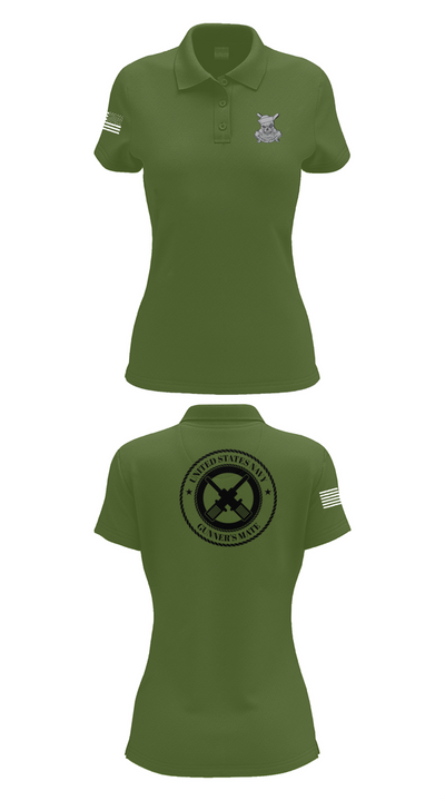 GUNNERSMATE 50688941 Women's Short Sleeve Performance Polo  - 52