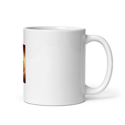 Smoked 40905886 White Glossy Mug - Small
