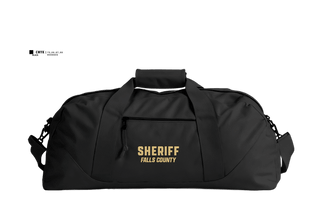 Duffle Bag, Falls County Sheriff’s Office, Police, Teamtime, Team time, sublimation, custom sports apparel, team uniforms, spirit wear, spiritwear, sports uniforms, custom shirts, team store, custom team store, fundraiser sports, apparel fundraiser