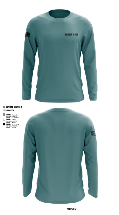 Venom Pool 58495757 Long Sleeve Performance Shirt 2