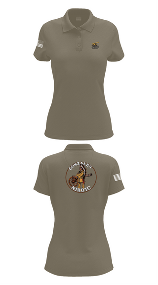 Womens Short Sleeve Performance Polo, NJROTC Apache Company, , Teamtime, Team time, sublimation, custom sports apparel, team uniforms, spirit wear, spiritwear, sports uniforms, custom shirts, team store, custom team store, fundraiser sports, apparel fundraiser