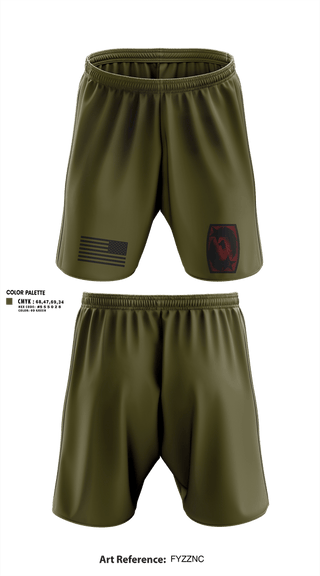 Athletic Shorts With Pockets, 1-62 ADA, Army, Teamtime, Team time, sublimation, custom sports apparel, team uniforms, spirit wear, spiritwear, sports uniforms, custom shirts, team store, custom team store, fundraiser sports, apparel fundraiser