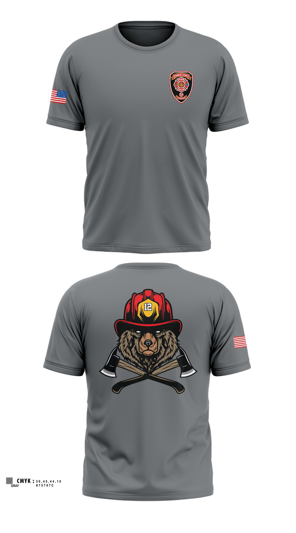 Old School Cotton Feel Shirt, Stewart County Fire Rescue, Fire Department, Teamtime, Team time, sublimation, custom sports apparel, team uniforms, spirit wear, spiritwear, sports uniforms, custom shirts, team store, custom team store, fundraiser sports, apparel fundraiser
