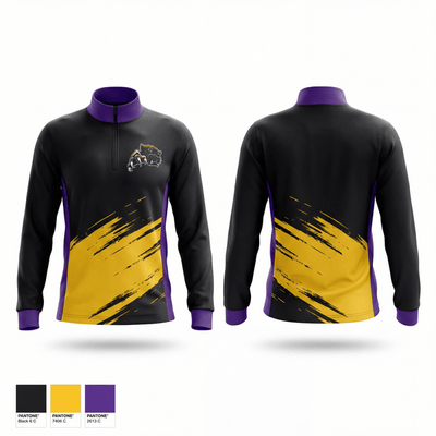 Wright Panthers 24494361 Quarter Zip Jacket - 1