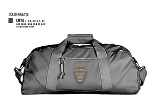 Duffle Bag, Benwood Fire/dive, Fire Department, Teamtime, Team time, sublimation, custom sports apparel, team uniforms, spirit wear, spiritwear, sports uniforms, custom shirts, team store, custom team store, fundraiser sports, apparel fundraiser