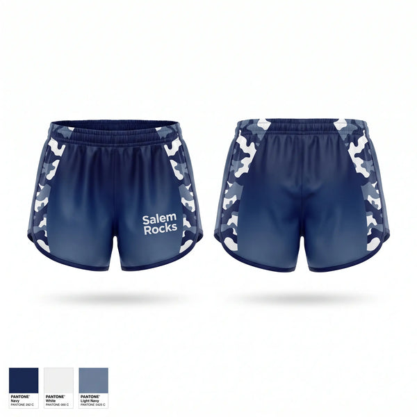 Womens Shorts, Salem Rocks, Swimming, Teamtime, Team time, sublimation, custom sports apparel, team uniforms, spirit wear, spiritwear, sports uniforms, custom shirts, team store, custom team store, fundraiser sports, apparel fundraiser