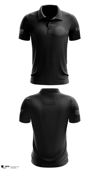 Short Sleeve Performance Polo, Evidence Recovery Team, Police, Teamtime, Team time, sublimation, custom sports apparel, team uniforms, spirit wear, spiritwear, sports uniforms, custom shirts, team store, custom team store, fundraiser sports, apparel fundraiser