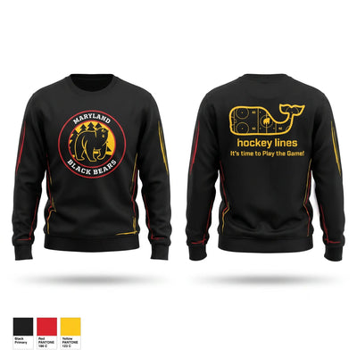 MD Jr. Black Bears Crew Neck Sweatshirt - 2