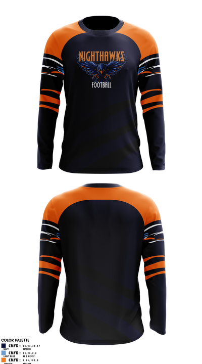 Herbert Akins Road Middle School Long Sleeve Performance Shirt - 8