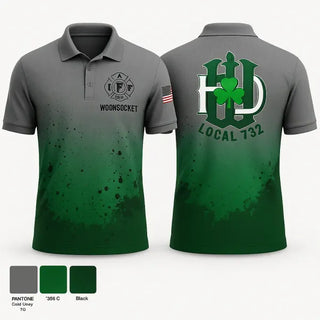 Short Sleeve Performance Polo, Woonsocket, Fire Department, Teamtime, Team time, sublimation, custom sports apparel, team uniforms, spirit wear, spiritwear, sports uniforms, custom shirts, team store, custom team store, fundraiser sports, apparel fundraiser