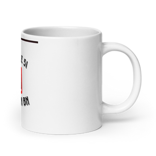 1-185th IN BN 23098536 White Glossy Mug - Large