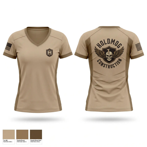Womens Short Sleeve Vneck Shirt, OLS, National Guard, Teamtime, Team time, sublimation, custom sports apparel, team uniforms, spirit wear, spiritwear, sports uniforms, custom shirts, team store, custom team store, fundraiser sports, apparel fundraiser