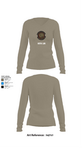 60th LRS 59966938 Women's Long Sleeve V-neck Shirt - 62