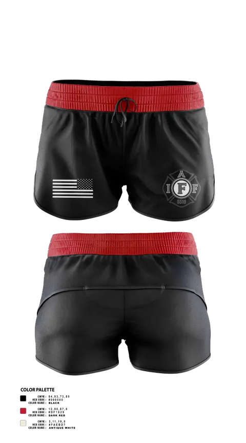 Ranger Panties, Local 5519, Fire Department, Teamtime, Team time, sublimation, custom sports apparel, team uniforms, spirit wear, spiritwear, sports uniforms, custom shirts, team store, custom team store, fundraiser sports, apparel fundraiser