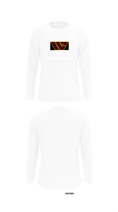 West Covina Soccer 62983978 Long Sleeve Performance Shirt 8