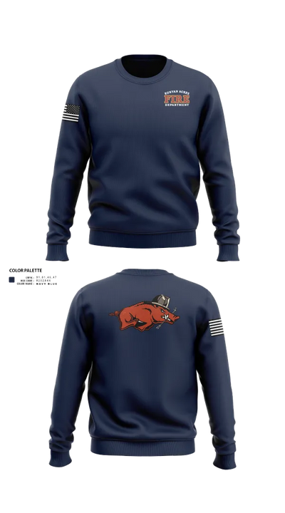 RUNYAN ACRES FIRE DEPARTMENT 34134469 Crew Neck Sweatshirt - 20