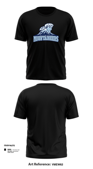 Short Sleeve Performance Shirt, West Orange Mountaineers Basketball, Women's Basketball, Teamtime, Team time, sublimation, custom sports apparel, team uniforms, spirit wear, spiritwear, sports uniforms, custom shirts, team store, custom team store, fundraiser sports, apparel fundraiser