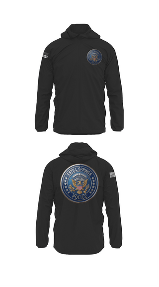 Windbreaker, Estill Springs Police Department, Police, Teamtime, Team time, sublimation, custom sports apparel, team uniforms, spirit wear, spiritwear, sports uniforms, custom shirts, team store, custom team store, fundraiser sports, apparel fundraiser