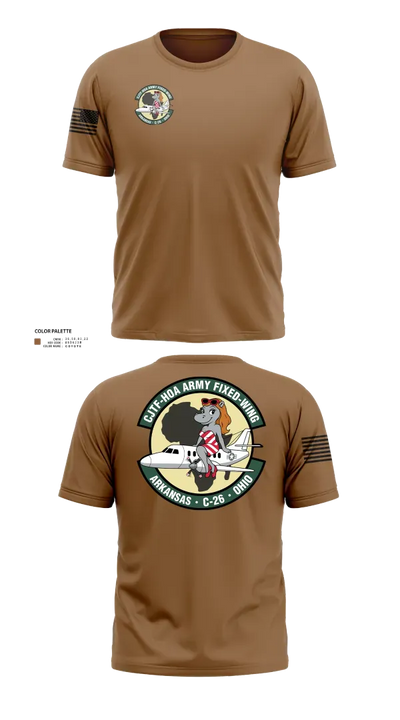 DET 2 CO A 2-245th AVN 46226536 Short Sleeve Performance Shirt - 121