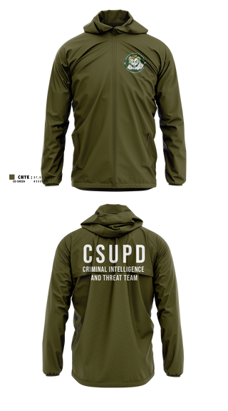 Windbreaker, Criminal Intelligence and Threat Team, Police, Teamtime, Team time, sublimation, custom sports apparel, team uniforms, spirit wear, spiritwear, sports uniforms, custom shirts, team store, custom team store, fundraiser sports, apparel fundraiser