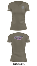 Lancaster County Drug Task Force 26202720 Women's Short Sleeve V-neck Shirt - 6
