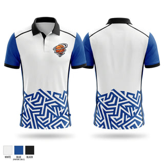 Short Sleeve Performance Polo, Blender Ballers, Men's Basketball, Teamtime, Team time, sublimation, custom sports apparel, team uniforms, spirit wear, spiritwear, sports uniforms, custom shirts, team store, custom team store, fundraiser sports, apparel fundraiser