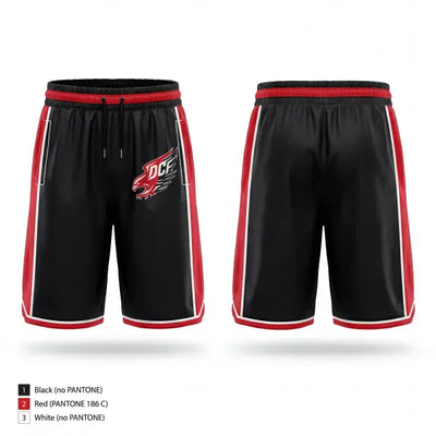 DALY CITY FALCONS 53622082 Mens Reversible Basketball Shorts - 1
