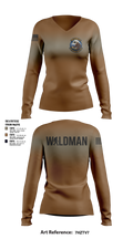 Wildman 69034204 Women's Long Sleeve V-neck Shirt - 5