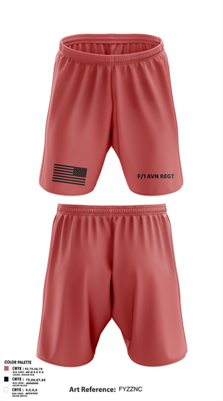 Athletic Shorts With Pockets, F/1 AVN REGT, , Teamtime, Team time, sublimation, custom sports apparel, team uniforms, spirit wear, spiritwear, sports uniforms, custom shirts, team store, custom team store, fundraiser sports, apparel fundraiser