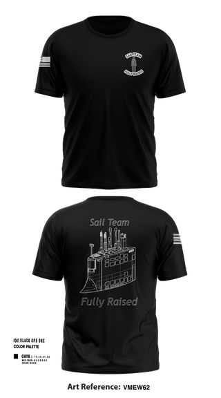 Short Sleeve Performance Shirt, Sail Team, Navy, Teamtime, Team time, sublimation, custom sports apparel, team uniforms, spirit wear, spiritwear, sports uniforms, custom shirts, team store, custom team store, fundraiser sports, apparel fundraiser
